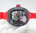 Richard Mille AAA Watches RM35 AMERICAS Red Rubber Strap